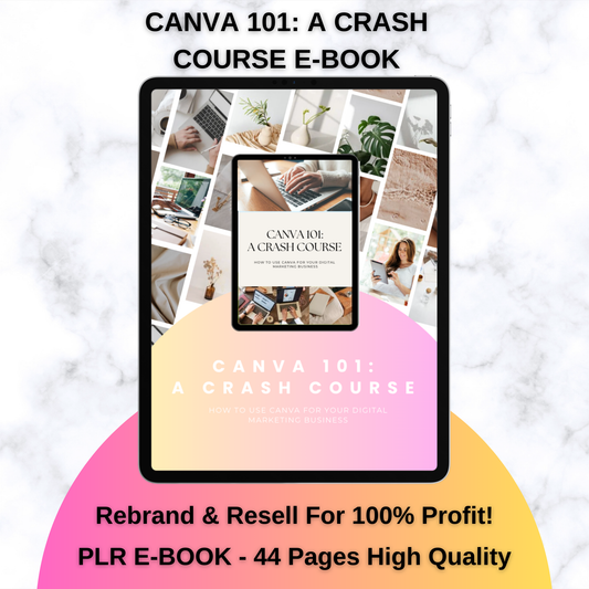 CANVA 101 CRASH COURSE